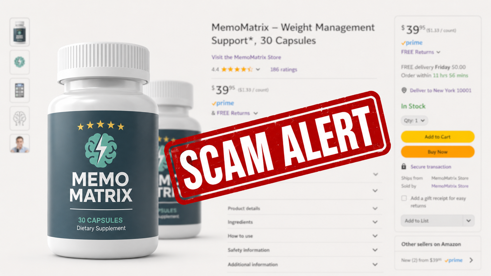 Fake Memo Matrix scam alert